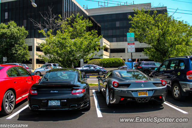 Ferrari 458 Italia spotted in Greenwich, Connecticut