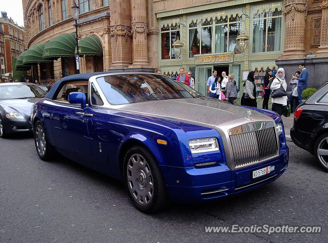 Rolls Royce Phantom spotted in London, United Kingdom