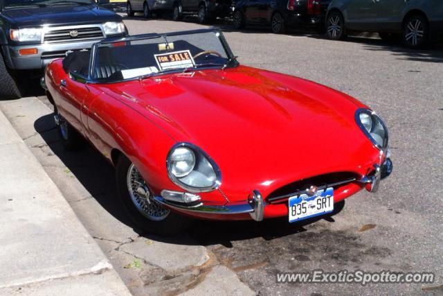 Jaguar E-Type spotted in Lakewood, Colorado