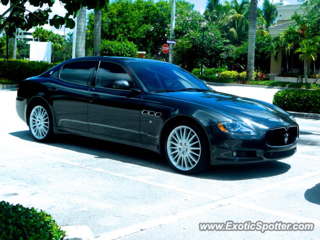 Maserati Quattroporte spotted in PGA National, Florida
