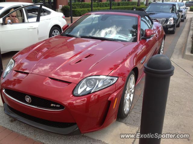 Jaguar XKR-S spotted in Jacksonville, Florida