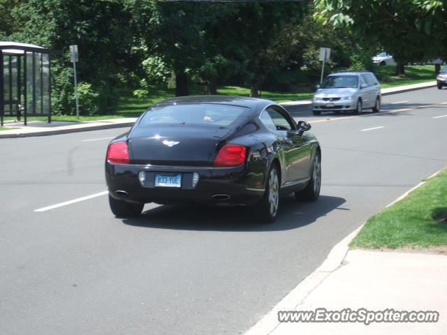 Bentley Continental spotted in Greenwich, Connecticut