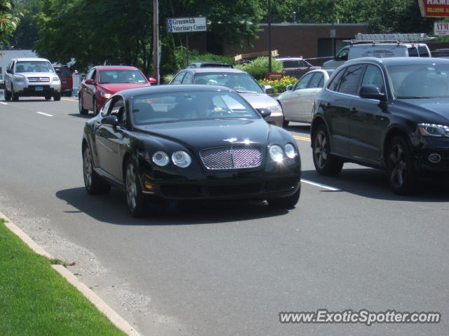 Bentley Continental spotted in Greenwich, Connecticut