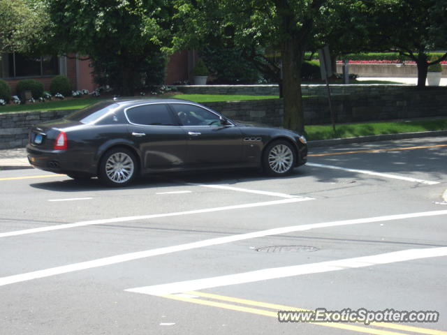 Maserati Quattroporte spotted in Greenwich, Connecticut