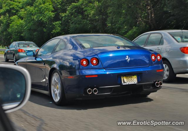 Ferrari 612 spotted in Palisades, New York