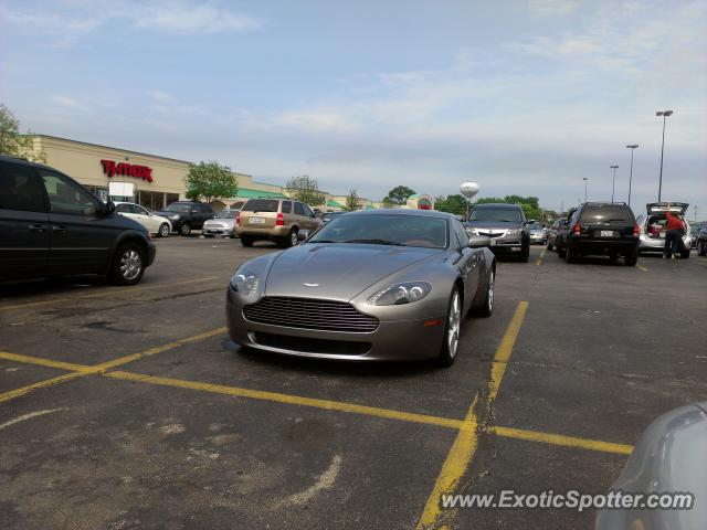 Aston Martin Vantage spotted in Niles, Illinois