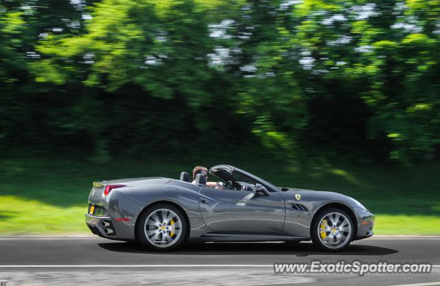 Ferrari California spotted in Greenwich, Connecticut