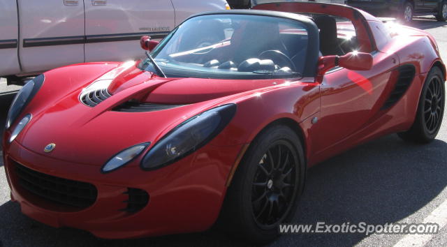Lotus Elise spotted in Pisgah Forest, North Carolina