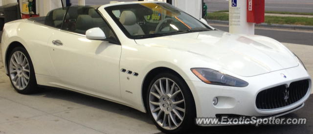 Maserati GranTurismo spotted in Sylvia, North Carolina