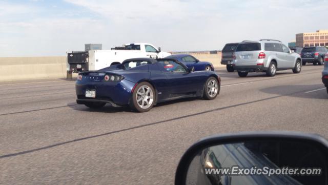 Tesla Roadster spotted in Centennial, Colorado