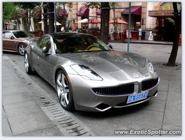 Fisker Karma spotted in Shanghai, China
