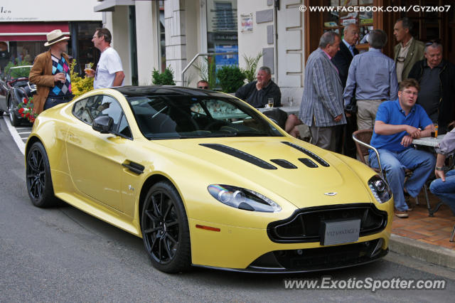 Aston Martin Vantage spotted in Le Mans, France