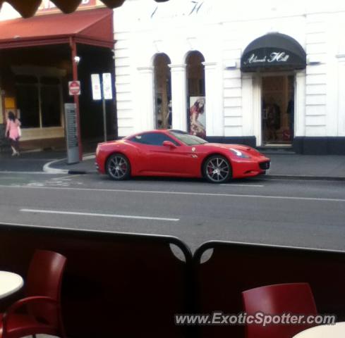 Ferrari California spotted in Adelaide, Australia