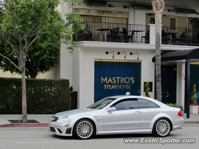 Mercedes C63 AMG Black Series spotted in Beverly Hills, California