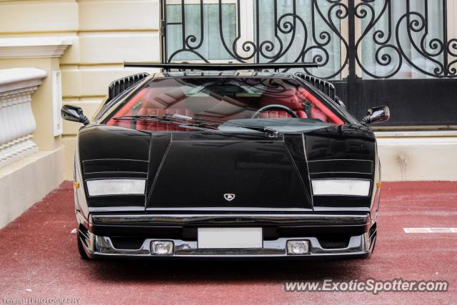 Lamborghini Countach spotted in Monaco, Monaco