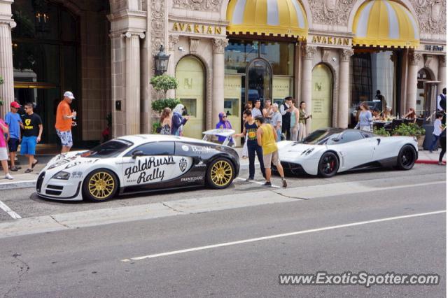 Pagani Huayra spotted in Beverly Hills, California