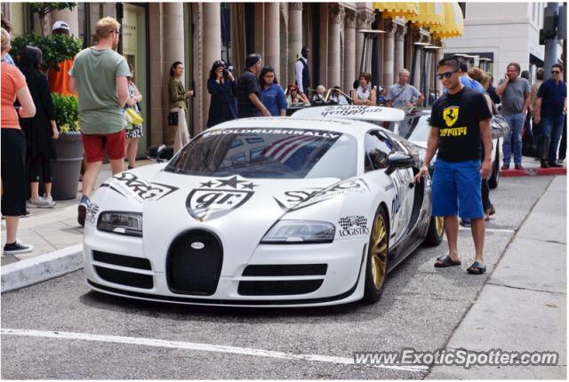 Bugatti Veyron spotted in Beverly Hills, California