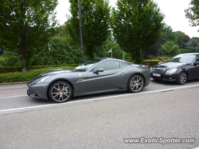 Ferrari California spotted in Ostend, Belgium