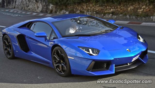 Lamborghini Aventador spotted in Monte-Carlo, Monaco