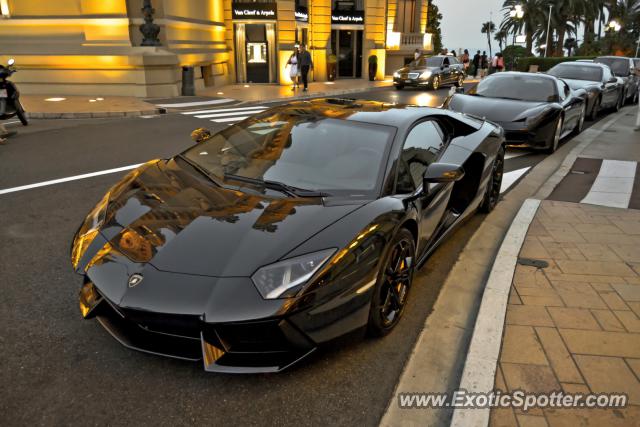 Lamborghini Aventador spotted in Monte-Carlo, Monaco