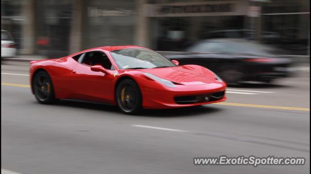 Ferrari 458 Italia spotted in Beverly Hills, California