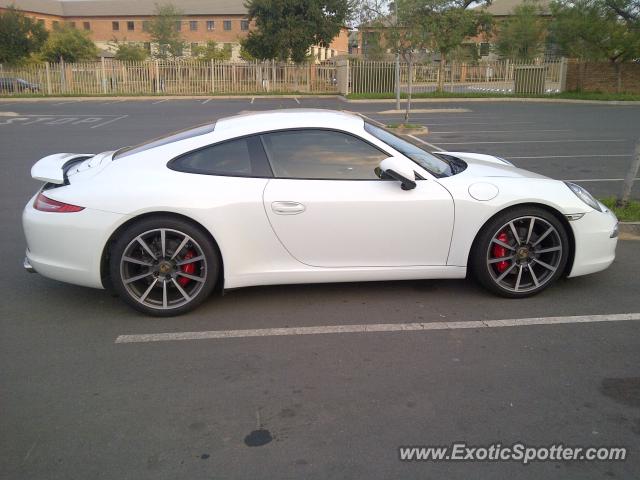 Porsche 911 spotted in Pretoria, South Africa