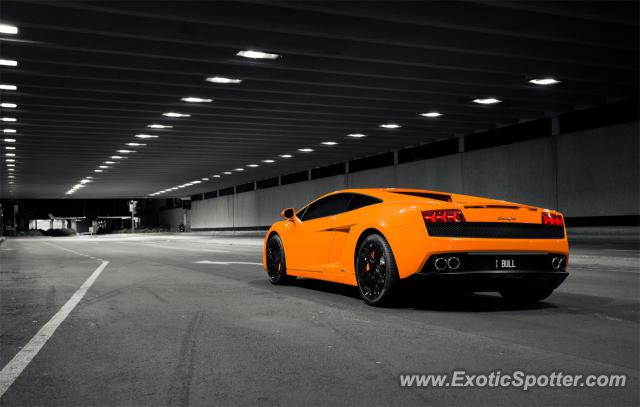 Lamborghini Gallardo spotted in Brisbane, Australia