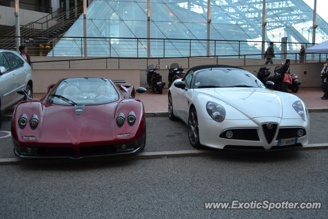 Alfa Romeo 8C spotted in Monte Carlo, Monaco