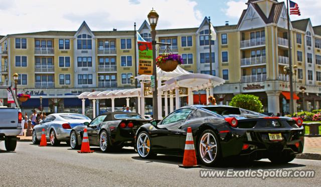 Ferrari 458 Italia spotted in Long Branch, New Jersey