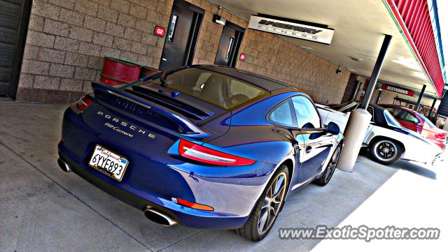 Porsche 911 spotted in Fonatan, California