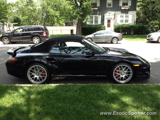 Porsche 911 Turbo spotted in River Forest, Illinois