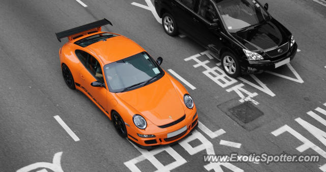 Porsche 911 GT3 spotted in Hong Kong, China