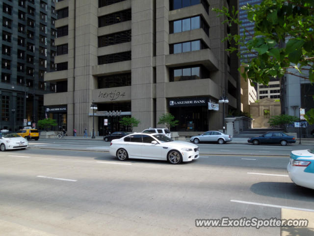 BMW M5 spotted in Chicago, Illinois