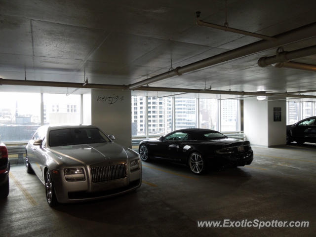 Rolls Royce Ghost spotted in Chicago, Illinois