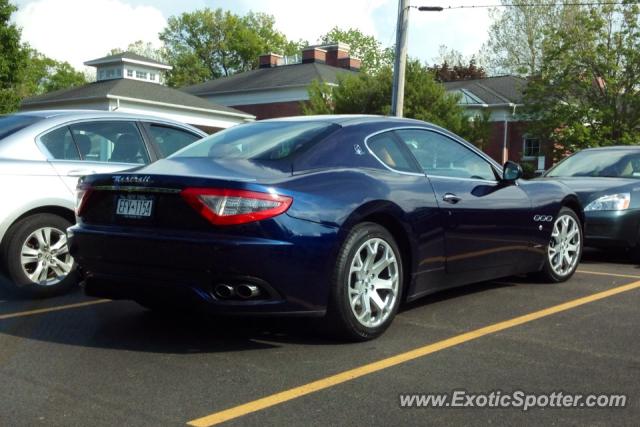 Maserati GranTurismo spotted in Pittsford, New York