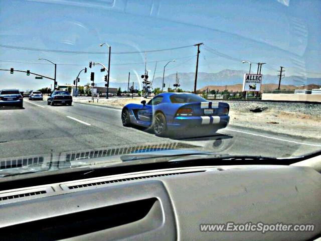 Dodge Viper spotted in Riverside, California
