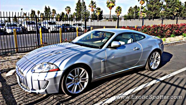Jaguar XKR spotted in Riverside, California