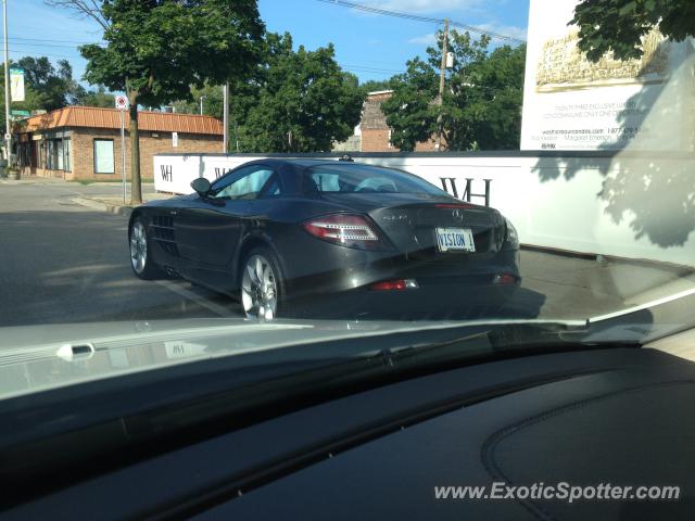 Mercedes SLR spotted in Oakville, Canada