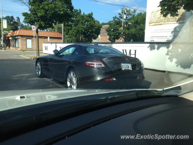 Mercedes SLR spotted in Oakville, Canada