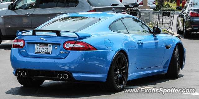 Jaguar XKR-S spotted in Del Mar, California