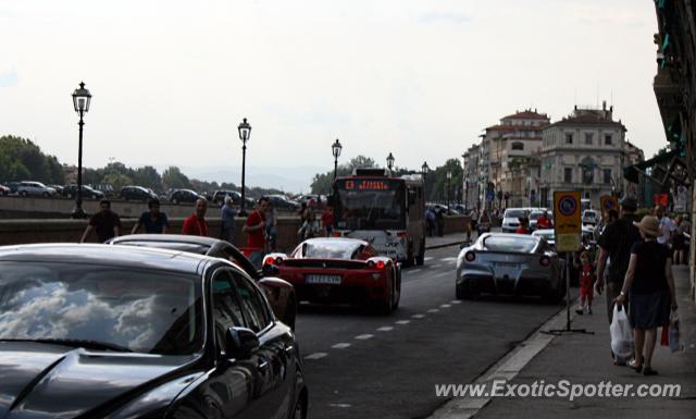Ferrari Enzo spotted in Florence, Italy