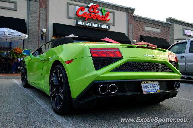 Lamborghini Gallardo spotted in Cincinnati, Ohio
