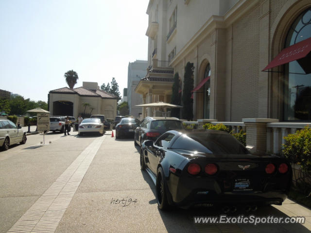 Chevrolet Corvette ZR1 spotted in Beverly Hills, California
