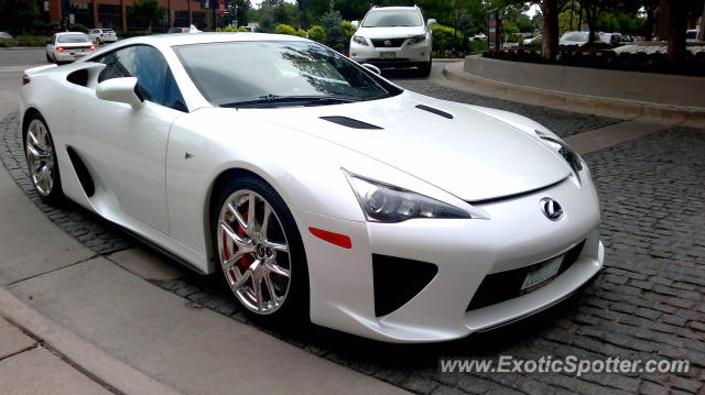 Lexus LFA spotted in Denver, Colorado