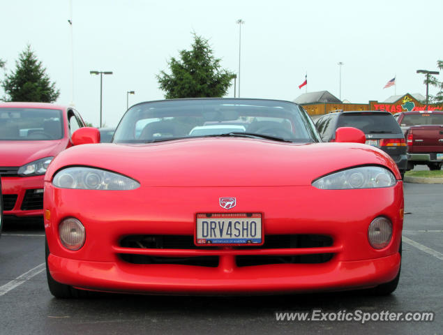 Dodge Viper spotted in Columbus, Ohio