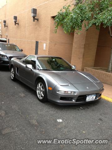 Acura NSX spotted in New York City, New York