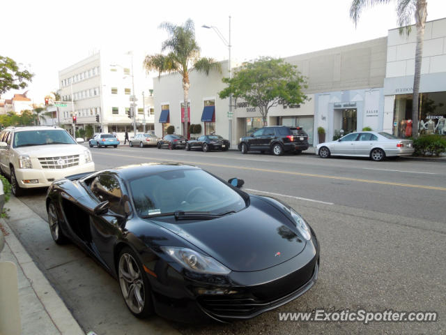 Mclaren MP4-12C spotted in Beverly Hills, California