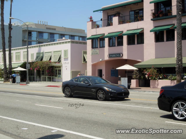 Maserati GranTurismo spotted in Santa Monica, California