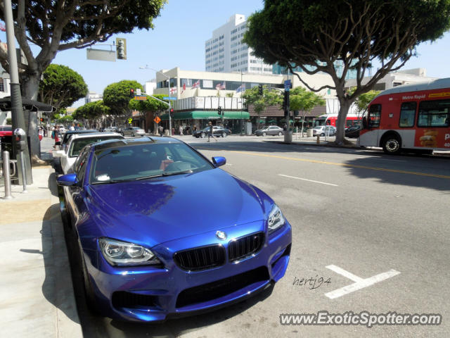 BMW M6 spotted in Santa Monica, California