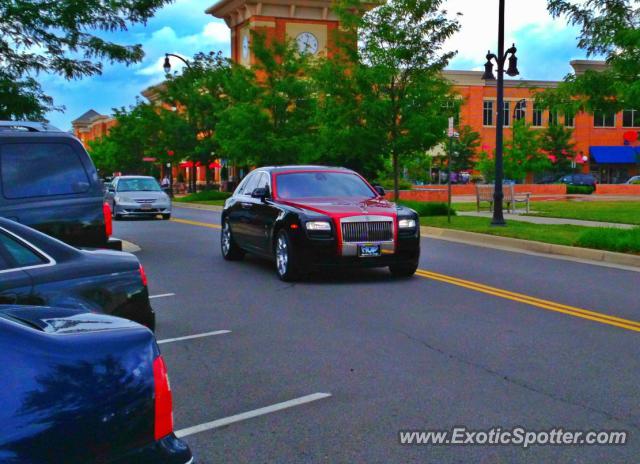 Rolls Royce Ghost spotted in Lansdowne, Virginia